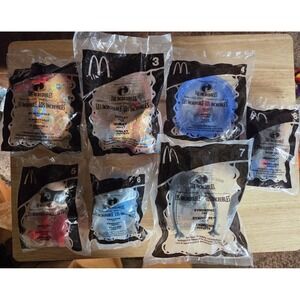 McDonald's The Incredibles Toys Lot of 7 – Sealed 2004 Pixar